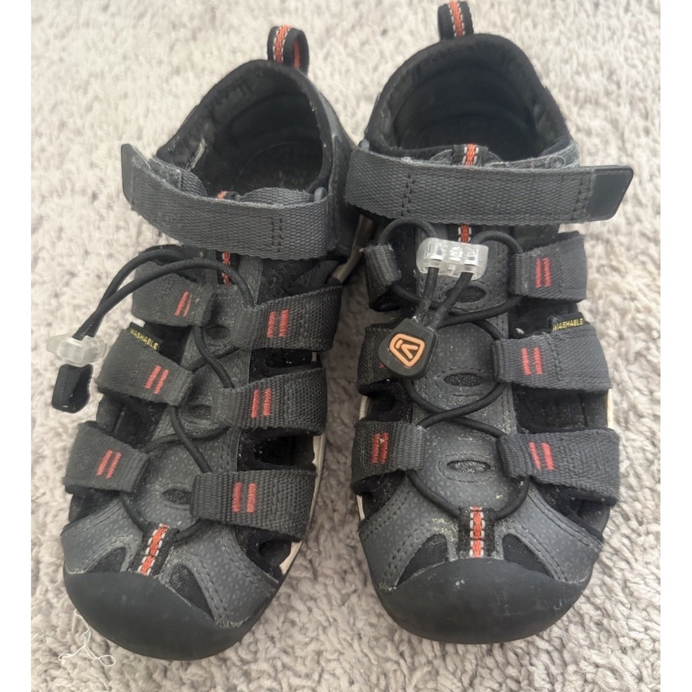 Keen Newport H2 Youth Gray Hiking/Beach Sandals Size 1 US